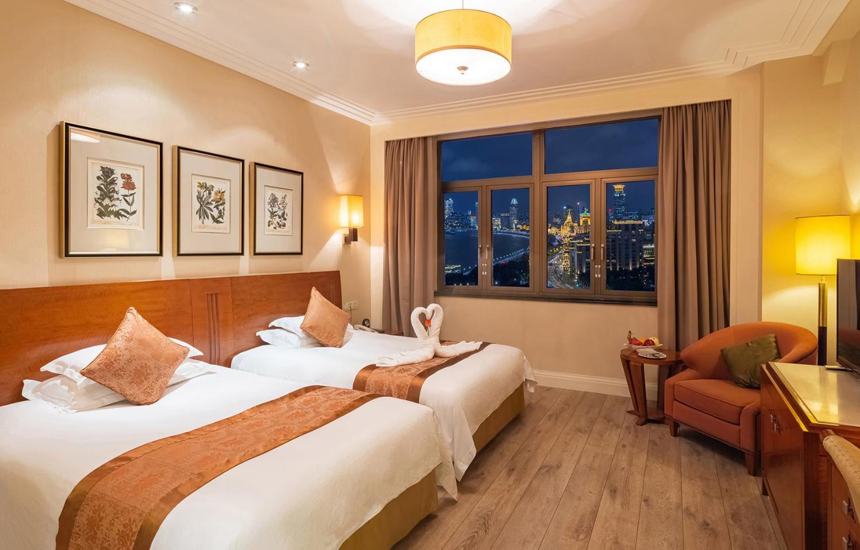 Broadway Mansions Hotel - On The Bund Shanghai Exterior foto